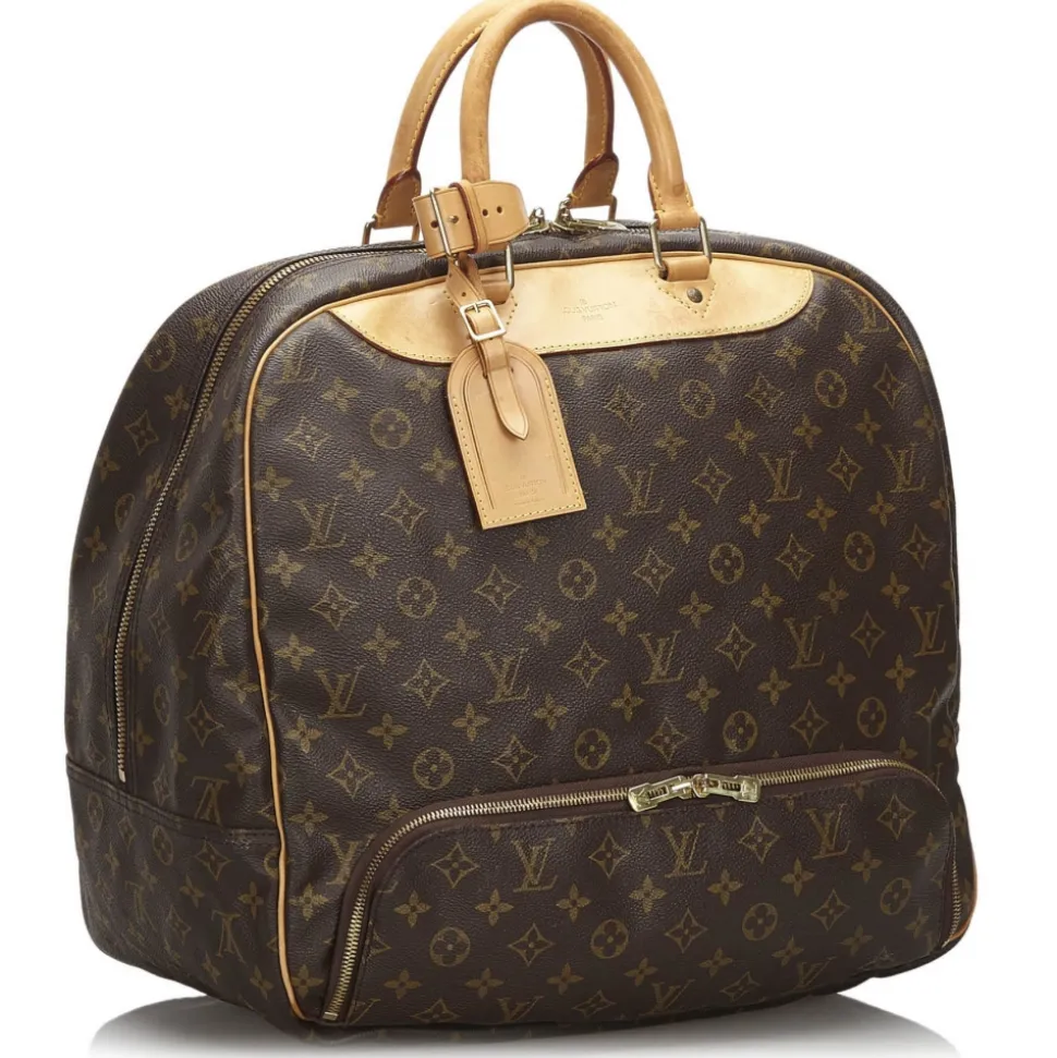 Louis Vuitton Vintage - Monogram Canvas Evasion Bag - Brown - Monogram Canvas and Leather Handbag - Luxury High Quality - Avvenice