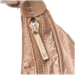 Louis Vuitton Vintage - Monogram Satin Little Boulogne Bag - Brown Bronze - Canvas and Leather Handbag - Luxury High Quality - Avvenice