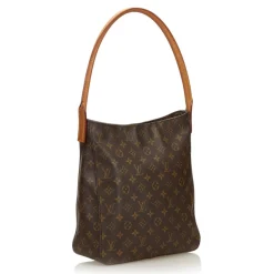 Louis Vuitton Vintage - Monogram Looping GM Bag - Brown - Monogram Canvas and Leather Handbag - Luxury High Quality - Avvenice