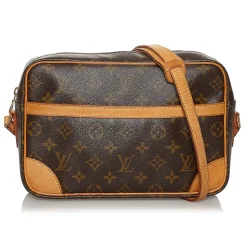 Louis Vuitton Vintage - Monogram Trocadero 30 - Brown - Monogram Canvas Crossbody Bag - Luxury High Quality - Avvenice