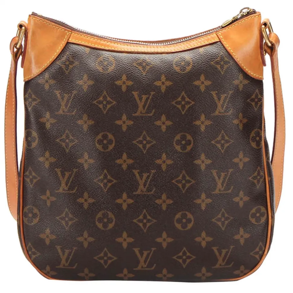 Louis Vuitton Vintage - Monogram Odeon PM - Brown - Monogram Canvas and Vachetta Leather Crossbody Bag - Luxury High Quality - Avvenice