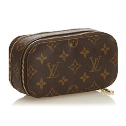 Louis Vuitton Vintage - Monogram Trousse Blush PM Pouch - Brown - Leather and Monogram Leather Pouch - Luxury High Quality - Avvenice