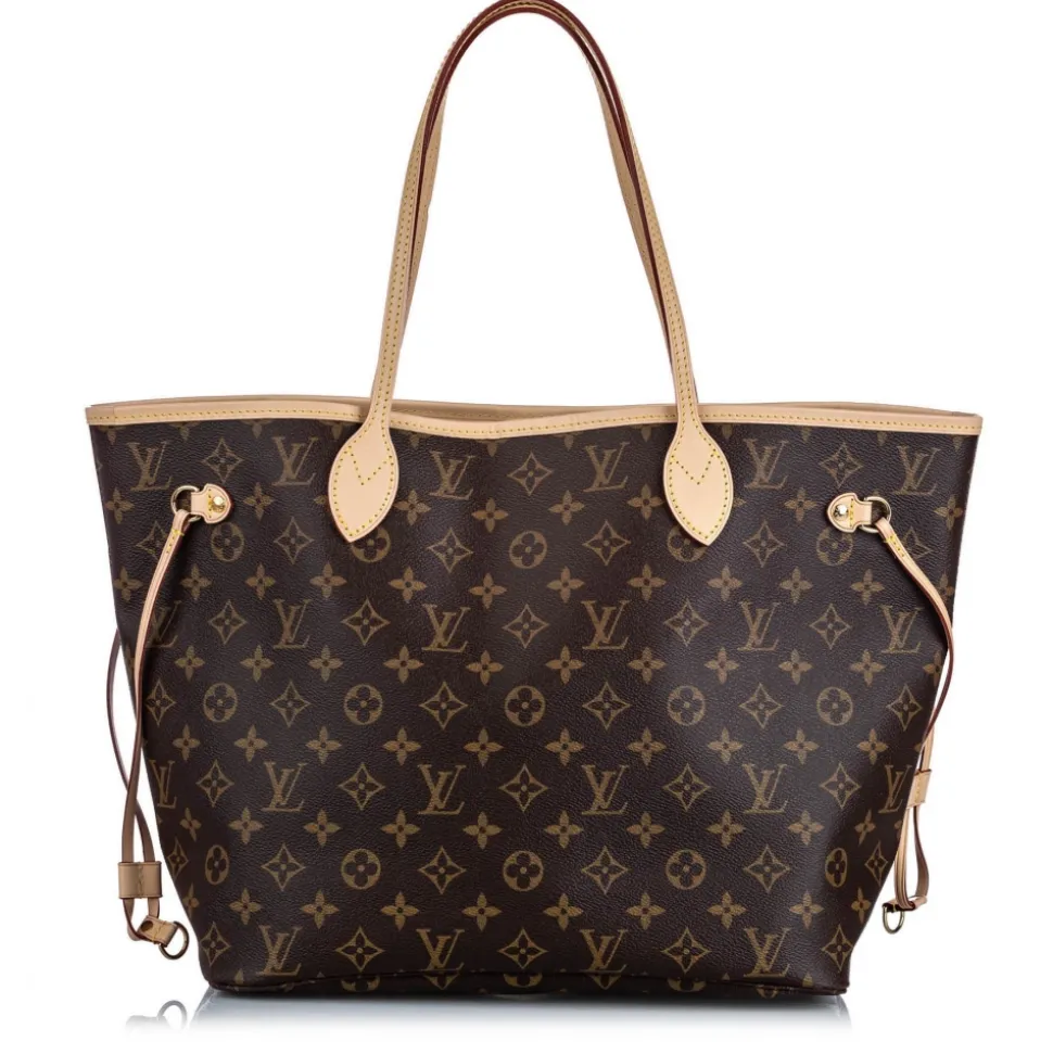 Louis Vuitton Vintage - Monogram Neverfull MM Bag - Brown - Monogram Canvas and Leather Handbag - Luxury High Quality - Avvenice