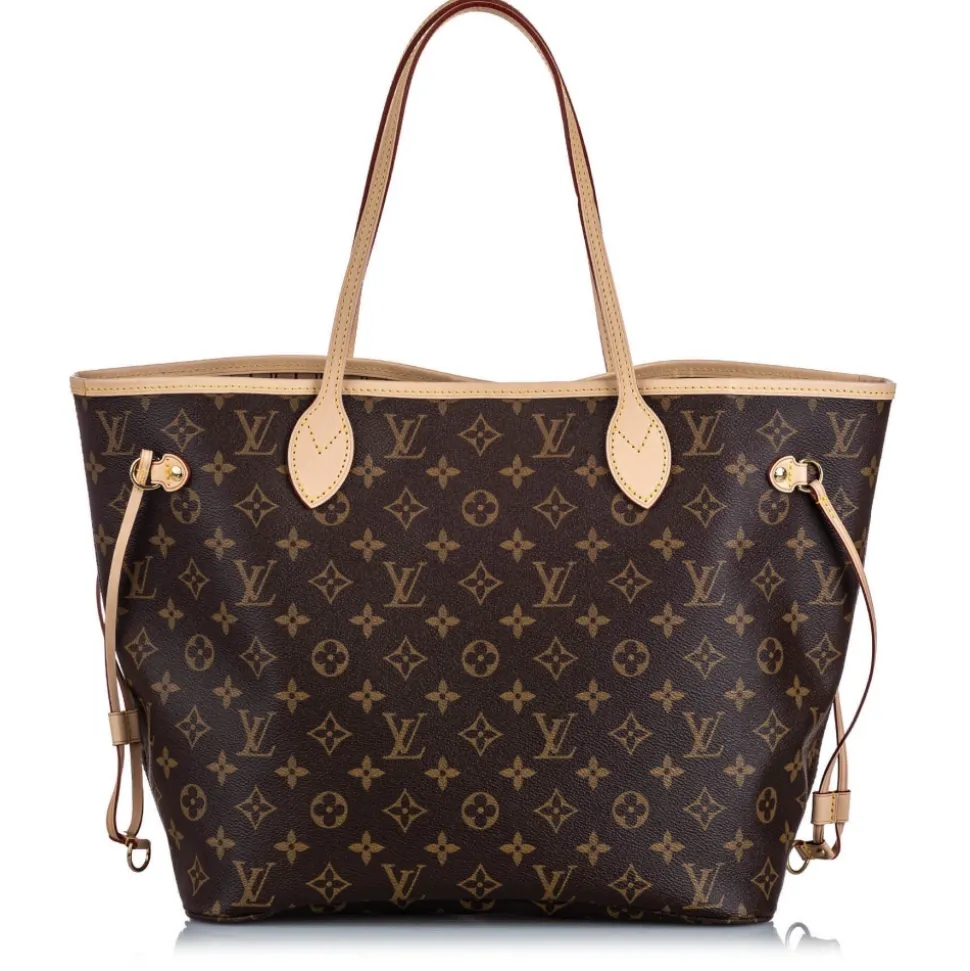 Louis Vuitton Vintage - Monogram Neverfull MM Bag - Brown - Monogram Canvas and Leather Handbag - Luxury High Quality - Avvenice