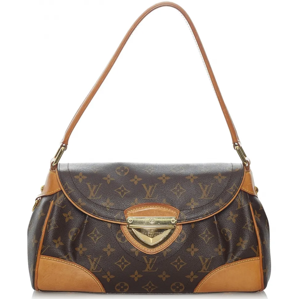Louis Vuitton Vintage - Monogram Beverly MM - Brown - Leather Handbag - Luxury High Quality - Avvenice