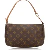 Louis Vuitton Vintage - Monogram Pochette Accessoires Bag - Brown - Leather Handbag - Luxury High Quality - Avvenice