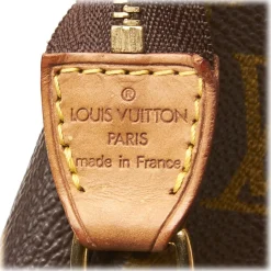 Louis Vuitton Vintage - Monogram Pochette Accessoires Bag - Brown - Leather Handbag - Luxury High Quality - Avvenice