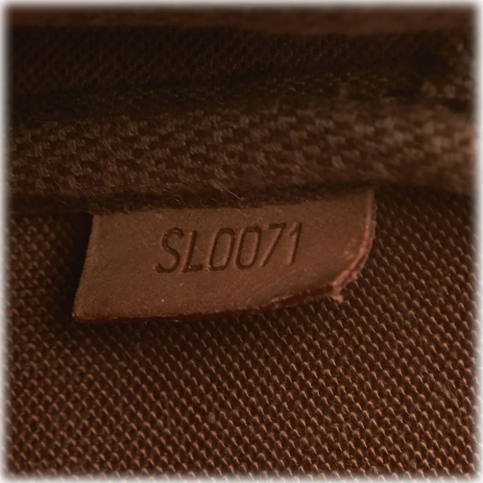 Louis Vuitton Vintage - Monogram Pochette Accessoires Bag - Brown - Leather Handbag - Luxury High Quality - Avvenice