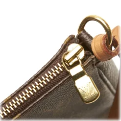 Louis Vuitton Vintage - Monogram Pochette Accessoires Bag - Brown - Leather Handbag - Luxury High Quality - Avvenice
