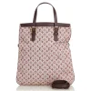 Louis Vuitton Vintage - Monogram Mini Lin Francoise Bag - Pink Brown - Monogram Leather Handbag - Luxury High Quality - Avvenice