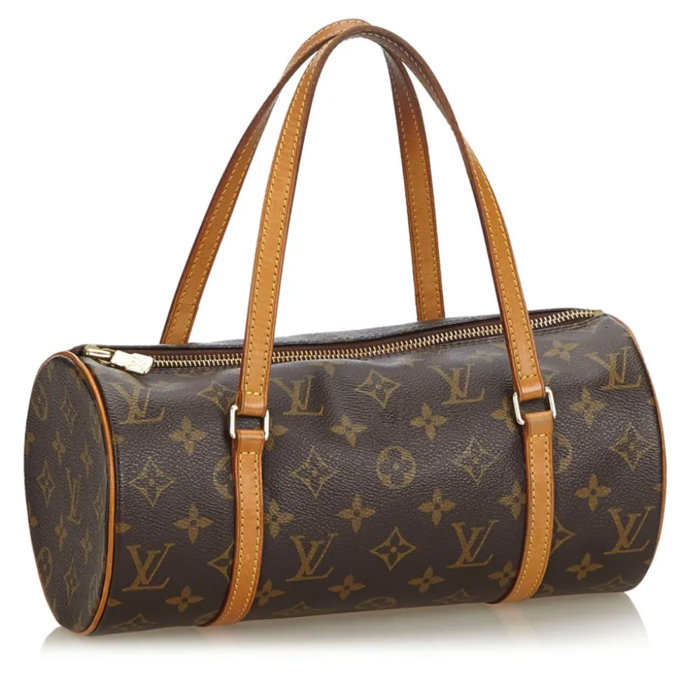 Louis Vuitton Vintage - Monogram Papillon 26 Bag - Brown - Monogram Canvas and Leather Vachetta Handbag - Luxury High Quality - Avvenice