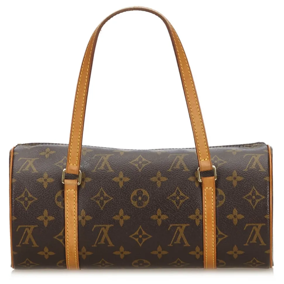 Louis Vuitton Vintage - Monogram Papillon 26 Bag - Brown - Monogram Canvas and Leather Vachetta Handbag - Luxury High Quality - Avvenice