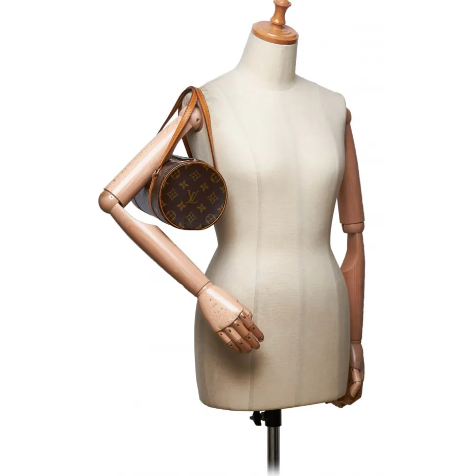 Louis Vuitton Vintage - Monogram Papillon 26 Bag - Brown - Monogram Canvas and Leather Vachetta Handbag - Luxury High Quality - Avvenice