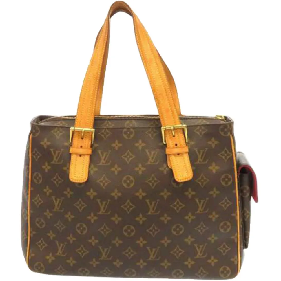 Louis Vuitton Vintage - Monogram Multipli-Cite - Brown - Monogram Canvas and Vachetta Leather Handbag - Luxury High Quality - Avvenice