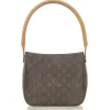 Louis Vuitton Vintage - Monogram Looping MM - Brown - Monogram Canvas and Vachetta Leather Shoulder Bag - Luxury High Quality - Avvenice