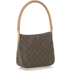 Louis Vuitton Vintage - Monogram Looping MM - Brown - Monogram Canvas and Vachetta Leather Shoulder Bag - Luxury High Quality - Avvenice