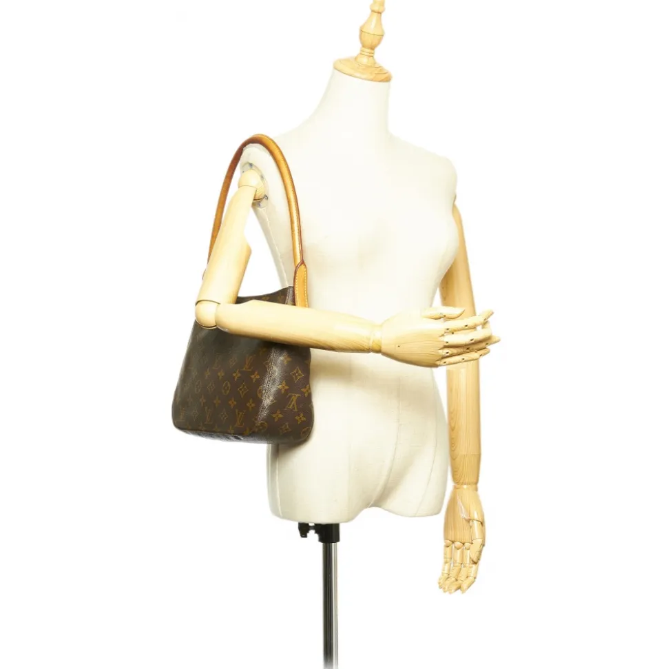 Louis Vuitton Vintage - Monogram Looping MM - Brown - Monogram Canvas and Vachetta Leather Shoulder Bag - Luxury High Quality - Avvenice