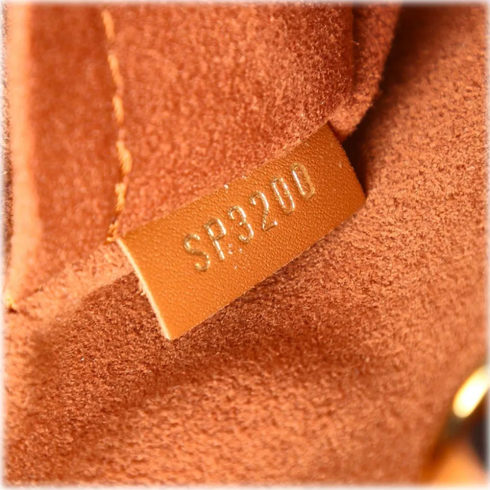 Louis Vuitton Vintage - Monogram Fold Tote PM Bag - Brown Red - Monogram Canvas and Leather Handbag - Luxury High Quality - Avvenice