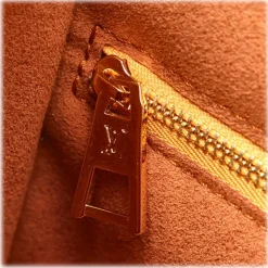 Louis Vuitton Vintage - Monogram Fold Tote PM Bag - Brown Red - Monogram Canvas and Leather Handbag - Luxury High Quality - Avvenice