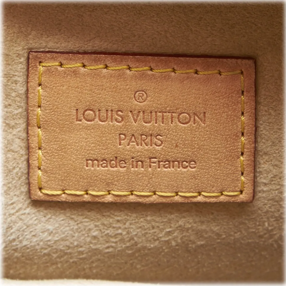 Louis Vuitton Vintage - Monogram Hudson GM Bag - Brown - Monogram Canvas and Leather Handbag - Luxury High Quality - Avvenice