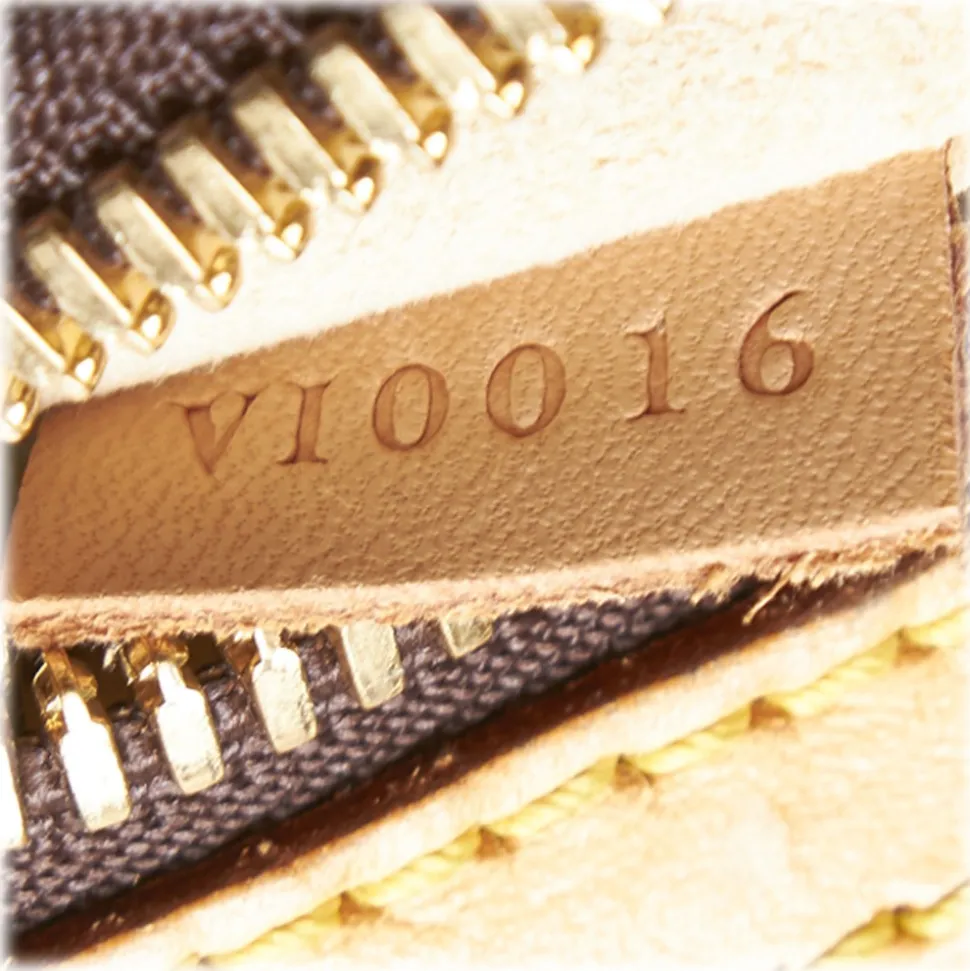 Louis Vuitton Vintage - Monogram Hudson GM Bag - Brown - Monogram Canvas and Leather Handbag - Luxury High Quality - Avvenice