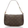 Louis Vuitton Vintage - Monogram Pochette Accessoires Bag - Brown - Leather Handbag - Luxury High Quality - Avvenice