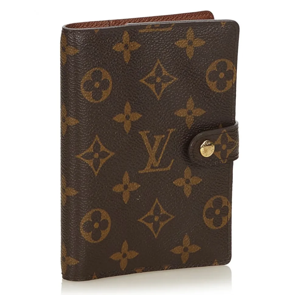 Louis Vuitton Vintage - Monogram Agenda PM - Brown - Diary in Monogram Leather and Leather - Luxury High Quality - Avvenice