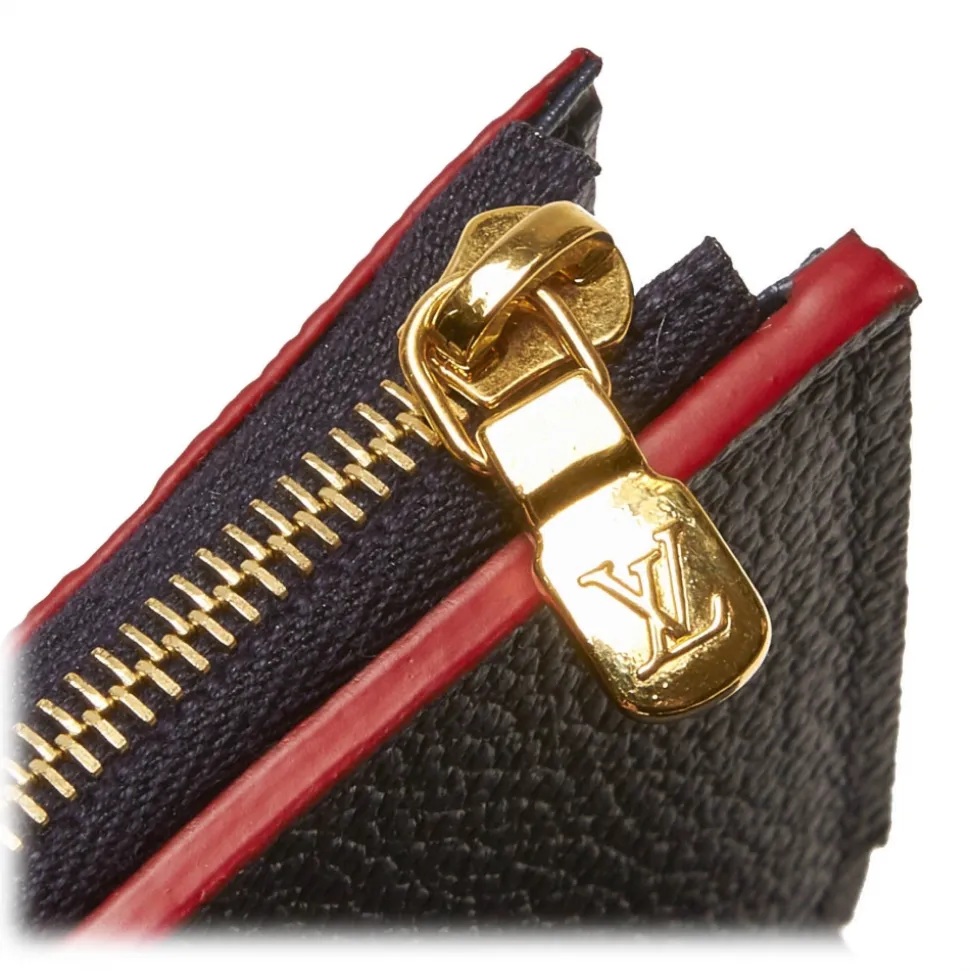 Louis Vuitton Vintage - Monogram Empreinte Zoe Wallet - Black - Leather and Calf Wallet - Luxury High Quality - Avvenice