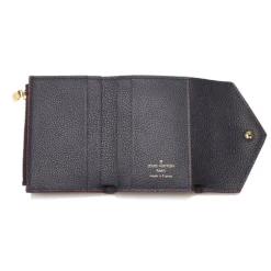 Louis Vuitton Vintage - Monogram Empreinte Zoe Wallet - Black - Leather and Calf Wallet - Luxury High Quality - Avvenice