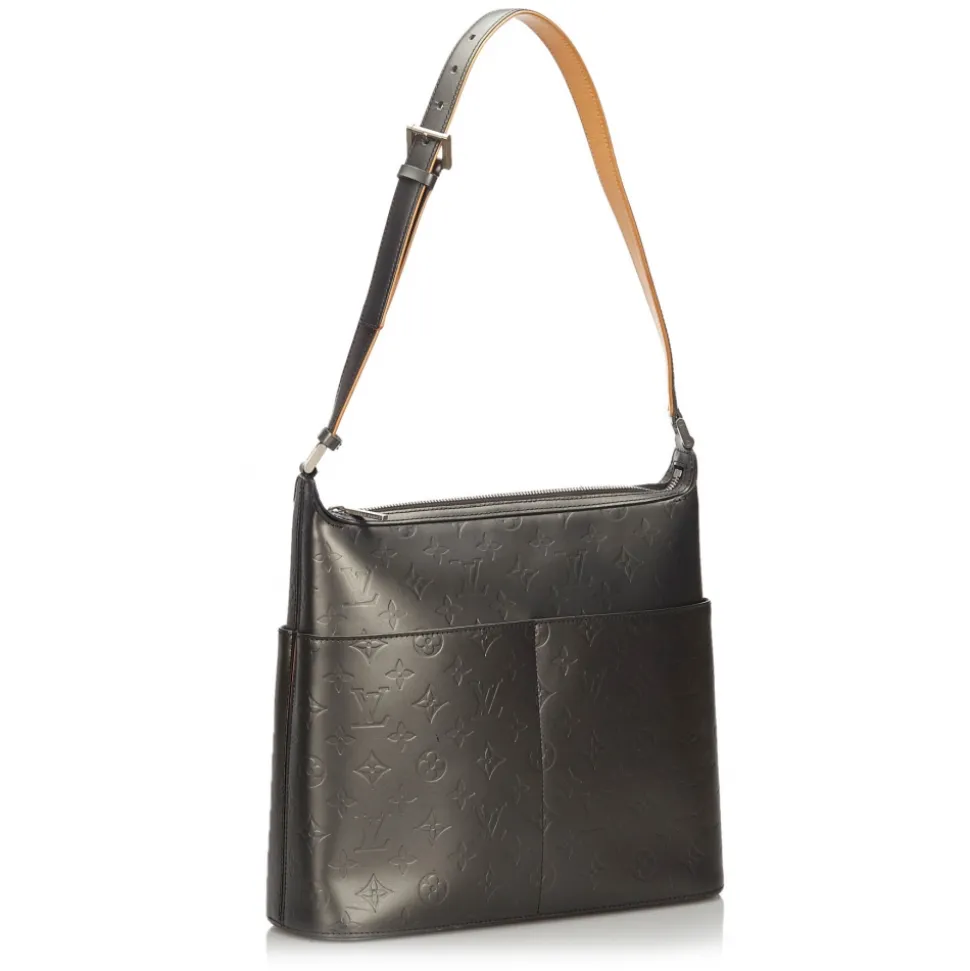 Louis Vuitton Vintage - Monogram Mat Sutter Bag - Gray - Leather Handbag - Luxury High Quality - Avvenice