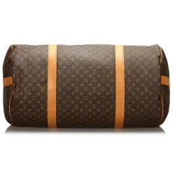 Louis Vuitton Vintage - Monogram Sac Polochon 65 Bag - Brown - Monogram Canvas and Leather Handbag - Luxury High Quality - Avvenice