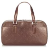 Louis Vuitton Vintage - Monogram Glace Shelton Bag - Dark Brown - Leather and Vernis Leather Handbag - Luxury High Quality - Avvenice