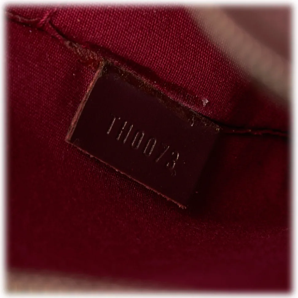 Louis Vuitton Vintage - Monogram Glace Shelton Bag - Dark Brown - Leather and Vernis Leather Handbag - Luxury High Quality - Avvenice