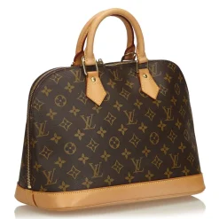 Louis Vuitton Vintage - Monogram Alma PM Bag - Brown - Monogram Leather Handbag - Luxury High Quality - Avvenice
