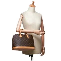 Louis Vuitton Vintage - Monogram Alma PM Bag - Brown - Monogram Leather Handbag - Luxury High Quality - Avvenice