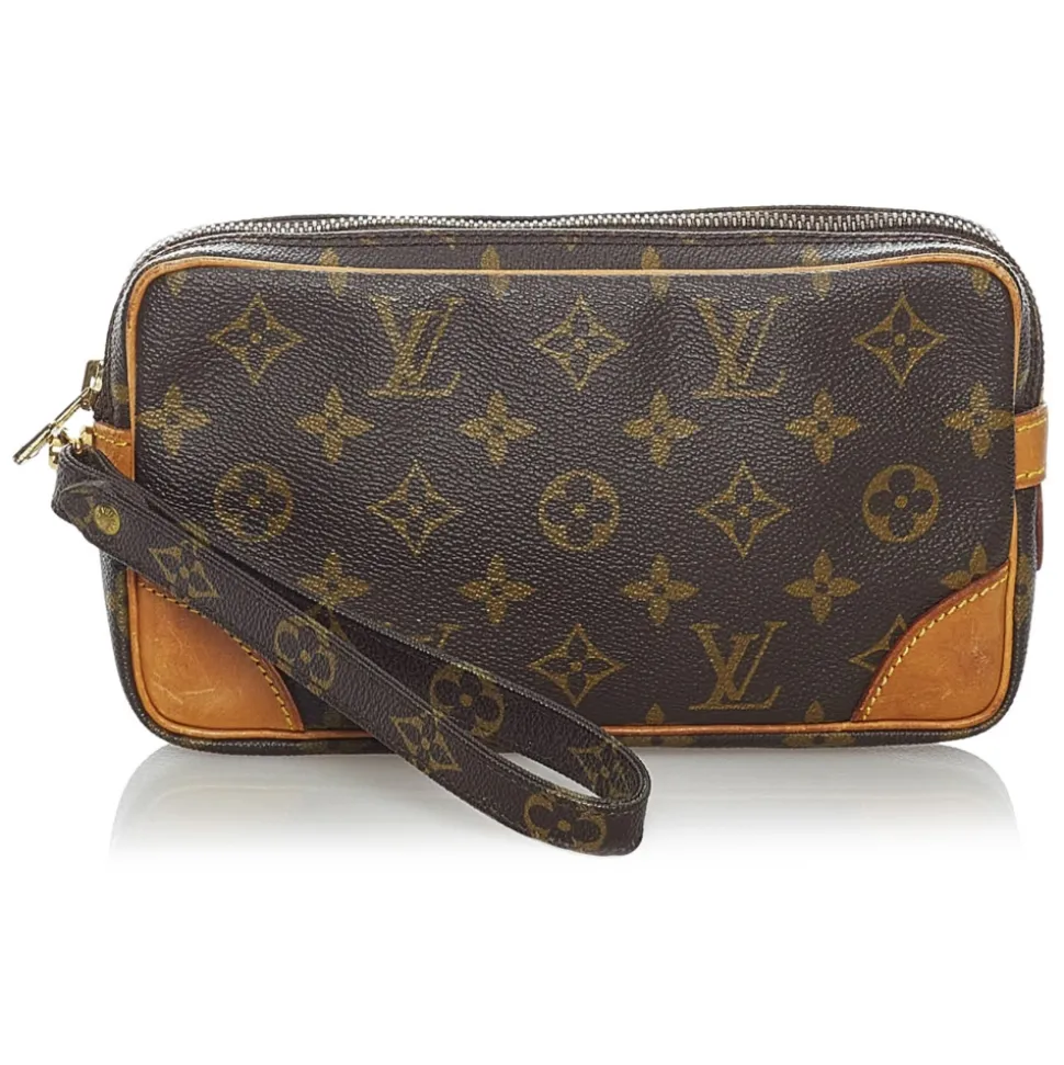 Louis Vuitton Vintage - Monogram Marly Dragonne PM - Brown - Leather Handbag - Luxury High Quality - Avvenice