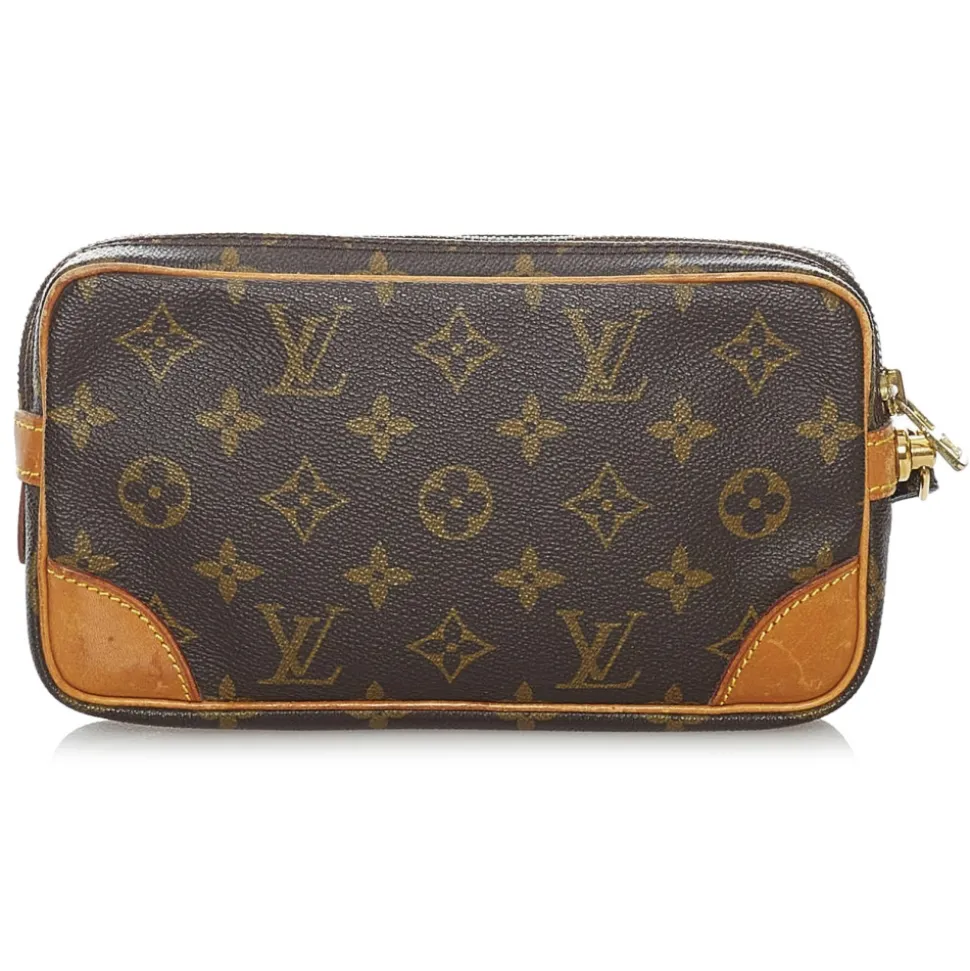Louis Vuitton Vintage - Monogram Marly Dragonne PM - Brown - Leather Handbag - Luxury High Quality - Avvenice