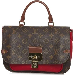 Louis Vuitton Vintage - Monogram Vaugirard - Brown Red - Leather Handbag - Luxury High Quality - Avvenice