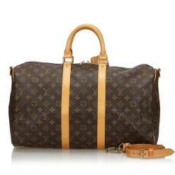 Louis Vuitton Vintage - Monogram Keepall Bandouliere 45 Bag - Brown - Monogram Leather Handbag - Luxury High Quality - Avvenice