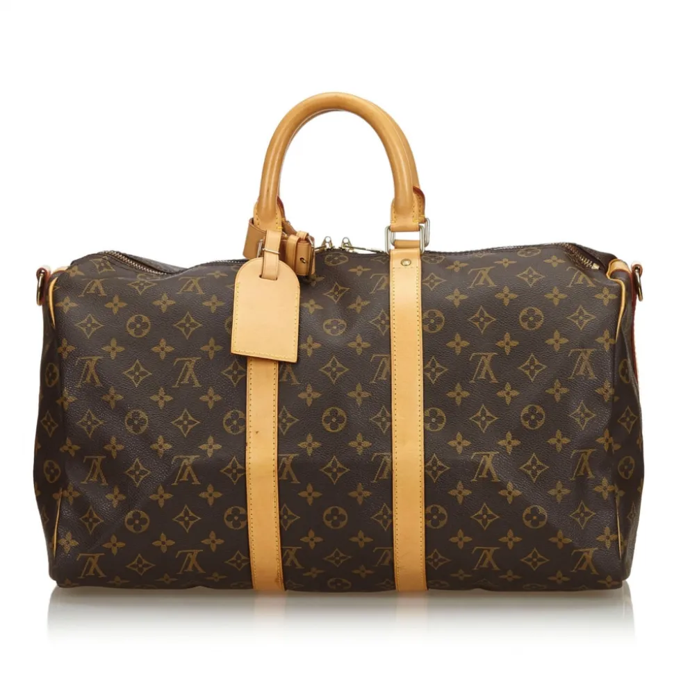 Louis Vuitton Vintage - Monogram Keepall Bandouliere 45 Bag - Brown - Monogram Leather Handbag - Luxury High Quality - Avvenice