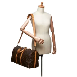 Louis Vuitton Vintage - Monogram Keepall Bandouliere 45 Bag - Brown - Monogram Leather Handbag - Luxury High Quality - Avvenice