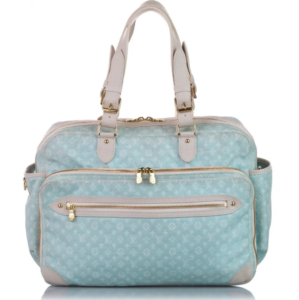 Louis Vuitton Vintage - Monogram Mini LinSac a Langer Light Blue - Monogram Canvas and Calf Leather Satchel -Luxury High Quality - Avvenice