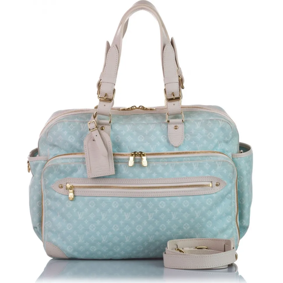 Louis Vuitton Vintage - Monogram Mini LinSac a Langer Light Blue - Monogram Canvas and Calf Leather Satchel -Luxury High Quality - Avvenice