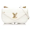 Louis Vuitton Vintage - New Wave Chain Bag MM - White - Leather and Metal Handbag - Luxury High Quality - Avvenice