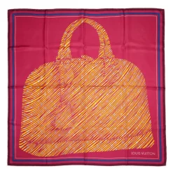Louis Vuitton Vintage - Printed Silk Scarf - Pink - LV Silk Scarf - Luxury High Quality - Avvenice