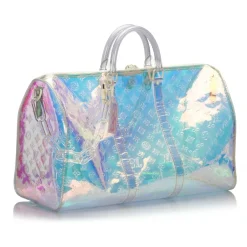 Louis Vuitton Vintage - RGB Keepall Bandouliere 50 - Silver - Plastic and PVC - Luxury High Quality - Avvenice