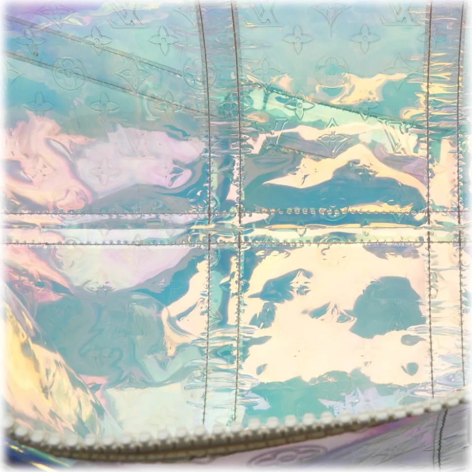 Louis Vuitton Vintage - RGB Keepall Bandouliere 50 - Silver - Plastic and PVC - Luxury High Quality - Avvenice