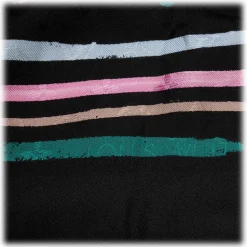 Louis Vuitton Vintage - Splash Scarf - Black - Silk and Wool Scarf - Luxury High Quality - Avvenice