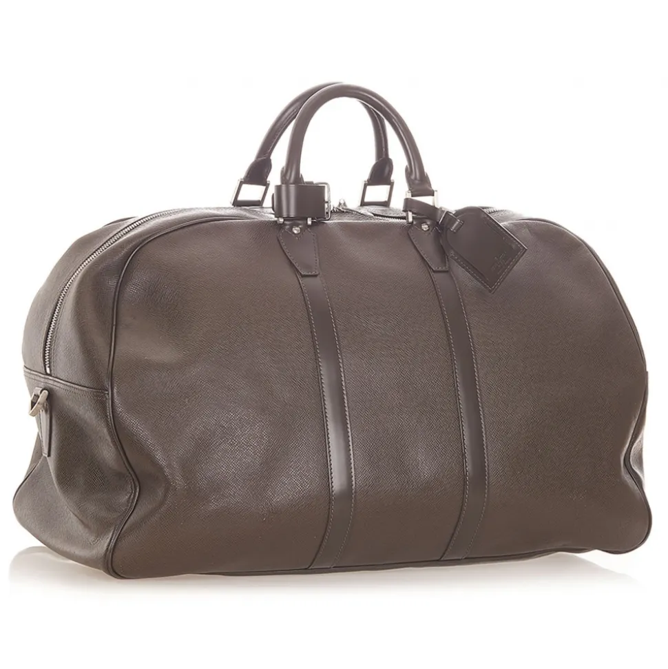 Louis Vuitton Vintage - Taiga Kendall PM - Dark Brown - Taiga Leather Travel Bag - Luxury High Quality - Avvenice