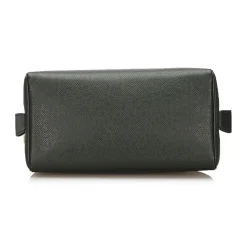 Louis Vuitton Vintage - Taiga Trousse Toilette PM Pouch - Dark Green - Leather and Taiga Leather Pouch - Luxury High Quality - Avvenice